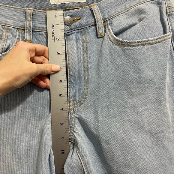 VANS Jeans High Rise Straight Lightwash Denim Relaxed Fit Womens 7 28 - Picture 11 of 16